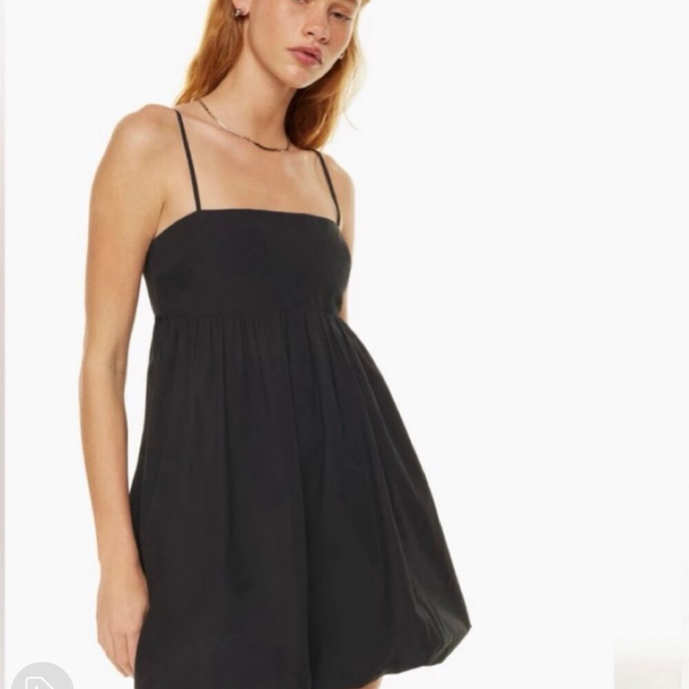 Aritzia Sunday Best Elio Poplin Dress Size: S